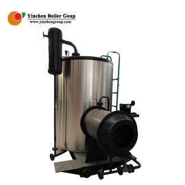 1 Ton Oil Vertical Steam Boiler / Industrial Hot Water Boiler Natural Circulation Once Through