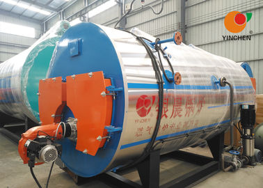 Oil Fired Hot Water Steam Boiler / Industrial Water Tube Boiler